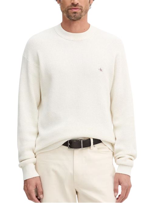 Maglioncino in cotone Calvin Klein Jeans | LV04RD313GYAS